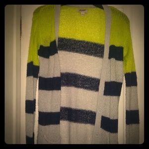 Long Multi Color Sweater